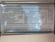 Ration combat française d'occasion  Saran