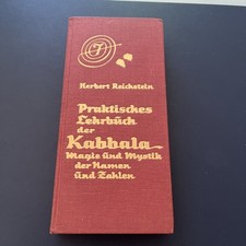 Praktisches lehrbuch kabbala gebraucht kaufen  München