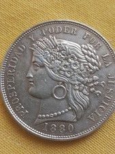 Repubblica peruviana pesetas usato  Casalmaggiore
