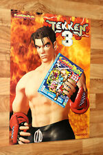 1998 Tekken 3 PlayStation 1 PS1 jogo de arcade pôster vintage muito raro 80x55cm. comprar usado  Enviando para Brazil