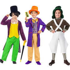 Dziecięcy kostium Willy Wonka Roald Dahl Chłopcy Halloween Przebranie Strój Cosplay na sprzedaż  PL