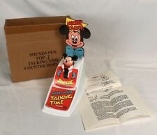 Disney Mickey Mouse Talking Time relógio contador exibição vintage 1989 testado comprar usado  Enviando para Brazil