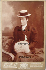 Cabinet card lady for sale  CHESTERFIELD