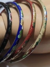 Vintage cloisonne bangle for sale  Hillsdale