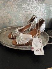 Tanzschuhe neu silber gebraucht kaufen  Eitorf