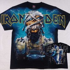 Camiseta Iron Maiden Powerslave Eddie Mummy AOP tamanho. L Novo em folha licenciado oficial, usado comprar usado  Enviando para Brazil