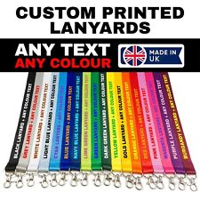 Printed lanyards personalised for sale  GLASGOW