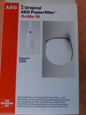 Aeg riginal papierfilter gebraucht kaufen  Kempten (Allgäu)