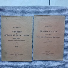 Lot brochures archéologie d'occasion  Ifs