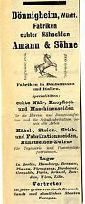 Amann söhne bönnigheim gebraucht kaufen  Hamburg