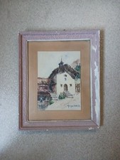 Tableau aquarelle petite d'occasion  Paris XVII