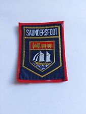 Saundersfoot woven cloth for sale  MILTON KEYNES