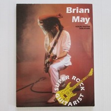 Brian May (Queen) 'Super Rock Guitarist' Vocal Guitar Tablature 1989 Tab Book comprar usado  Enviando para Brazil