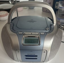 Hitachi portable boombox for sale  LEICESTER