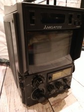 TV CRT MGA Mitsubishi portátil 5" B&W BB-0580 - TESTADA - Um proprietário comprar usado  Enviando para Brazil