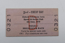Railway ticket oxford for sale  REDCAR
