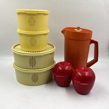 Coleção de recipientes de armazenamento vintage Tupperware (H4) NS#8641 comprar usado  Enviando para Brazil