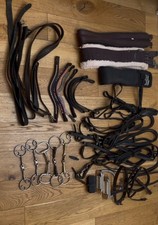 Huge equestrian bridle for sale  PRESTON