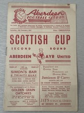 Aberdeen ayr united for sale  BARNSLEY
