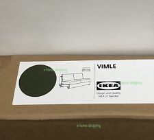 POKROWIEC na VIMLE 2-osobowa sofa sekcja łóżka Djuparp ciemnozielony 805.579.76 Sugerowana cena detaliczna 209 £ na sprzedaż  Wysyłka do Poland