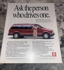 1990 Dodge Grand Caravan SE Minivan anúncio impresso comprar usado  Enviando para Brazil