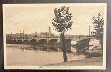 Vecchia cartolina lodi usato  Milano