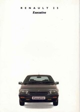 Catalogue brochure Renault 25 Executive 11/1991 Grande Bretagne / U.K. comprar usado  Enviando para Brazil
