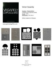 Victor vasarely tirage d'occasion  Longeau-Percey