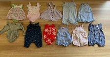 Usado, Pacote de roupas para meninas tamanho 11 peças 000 bebê mistério caixa 0-3 meses verão inverno comprar usado  Enviando para Brazil