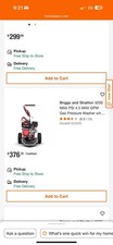 Pressure washer briggs for sale  Knoxville