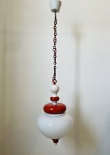Lampadario vintage vetro usato  Italia