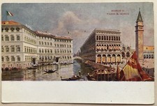 Cartolina pubblicitaria hotel usato  Roma