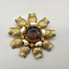 Vintage brooch gold for sale  Charleston
