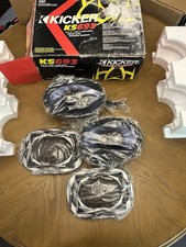 Nuevo Par de Altavoces Open Box Kicker KS 693 KS693 6x9" 3 Vías Coche Barco Marina Listo segunda mano  Embacar hacia Mexico