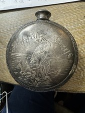 Vintage flask pewter for sale  Middletown