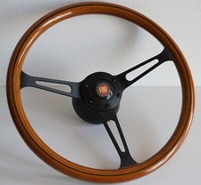 Volante de madeira preto serve para FIAT 124 125 128 850 1100 Berlina Coupe comprar usado  Enviando para Brazil