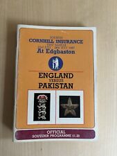 England pakistan test for sale  CARDIFF