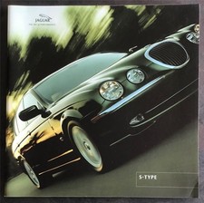 Folheto de vendas de carros JAGUAR S TYPE LF junho de 2001 #JLM/10/02/06/01 3.0 V6/SE-4.0 V8 comprar usado  Enviando para Brazil