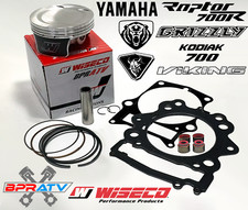 19+ Yamaha Grizzly 700 102mm Stock Bore Wiseco 10:1 Piston & Top End Gasket Kit, używany na sprzedaż  Wysyłka do Poland