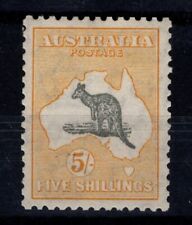 Australia Kangaroo 5/- C of A WMK MNH CV £180 AUD $360 comprar usado  Enviando para Brazil