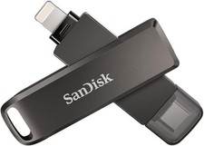 SanDisk iXpand 128GB Pendrive Lightning &amp; USB 3.1 Typ C czarny towar B na sprzedaż  PL