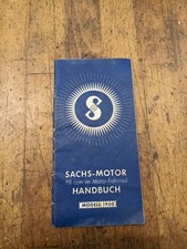 Riginal handbuch sachs gebraucht kaufen  Kastl