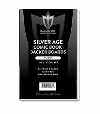 Caso 1000 Max Pro Silver Age Comic Book Apoio Boards-Livre de ácido Branco patrocinadores comprar usado  Enviando para Brazil
