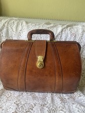 Vintage leather valise for sale  BURNLEY