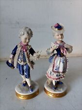 Coppia statuine ceramica usato  Reggio Emilia