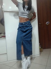 Gonna jeans donna usato  Torrenova