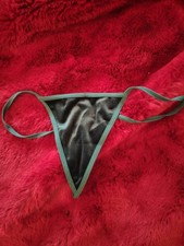 Green velvet thong for sale  Glen Cove