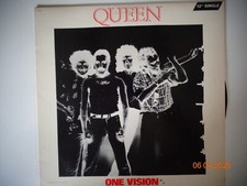 Queen “One Vision / Blurred Vision” LP/12” Single Capitol V-15210 1985 VG+, usado comprar usado  Enviando para Brazil