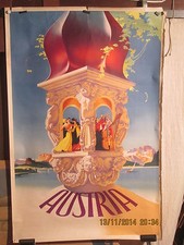 Affiche ancienne autriche d'occasion  Montauban