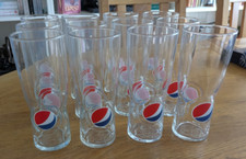 Pepsi drinking glasses for sale  CRAWLEY